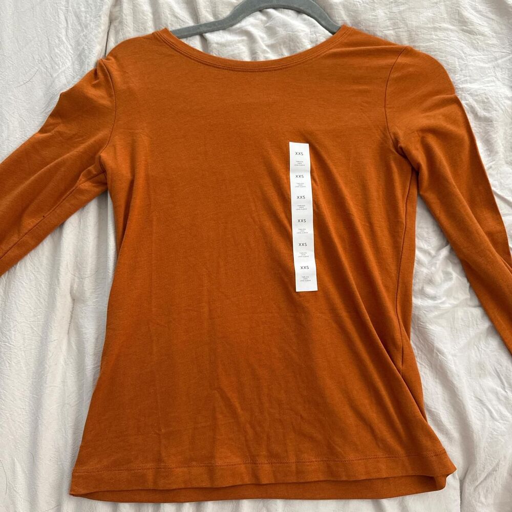 Banana-republic Women's Orange Shirt